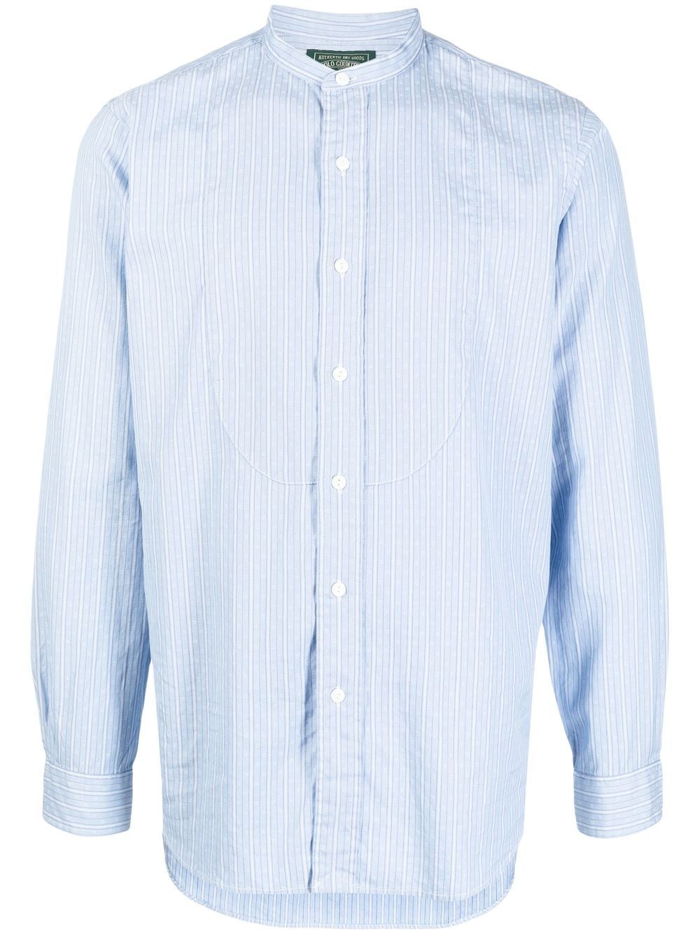 Polo Ralph Lauren Collarless long-sleeve Shirt - Farfetch