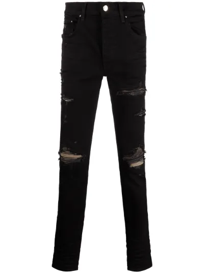 amiri distressed jeans