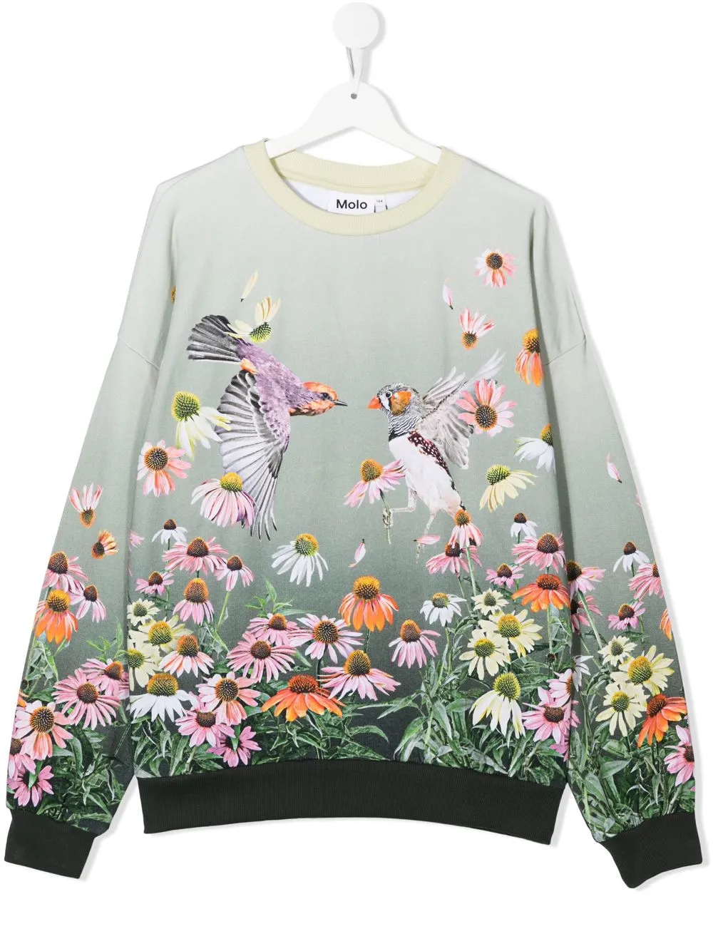

Molo sudadera con estampado floral - Verde