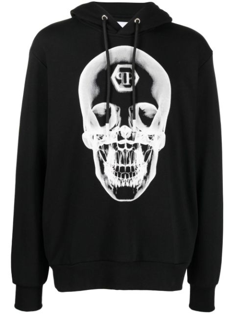 Philipp Plein skull print hoodie Men