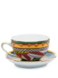 Dolce & Gabbana archive-print porcelain tea set - Yellow