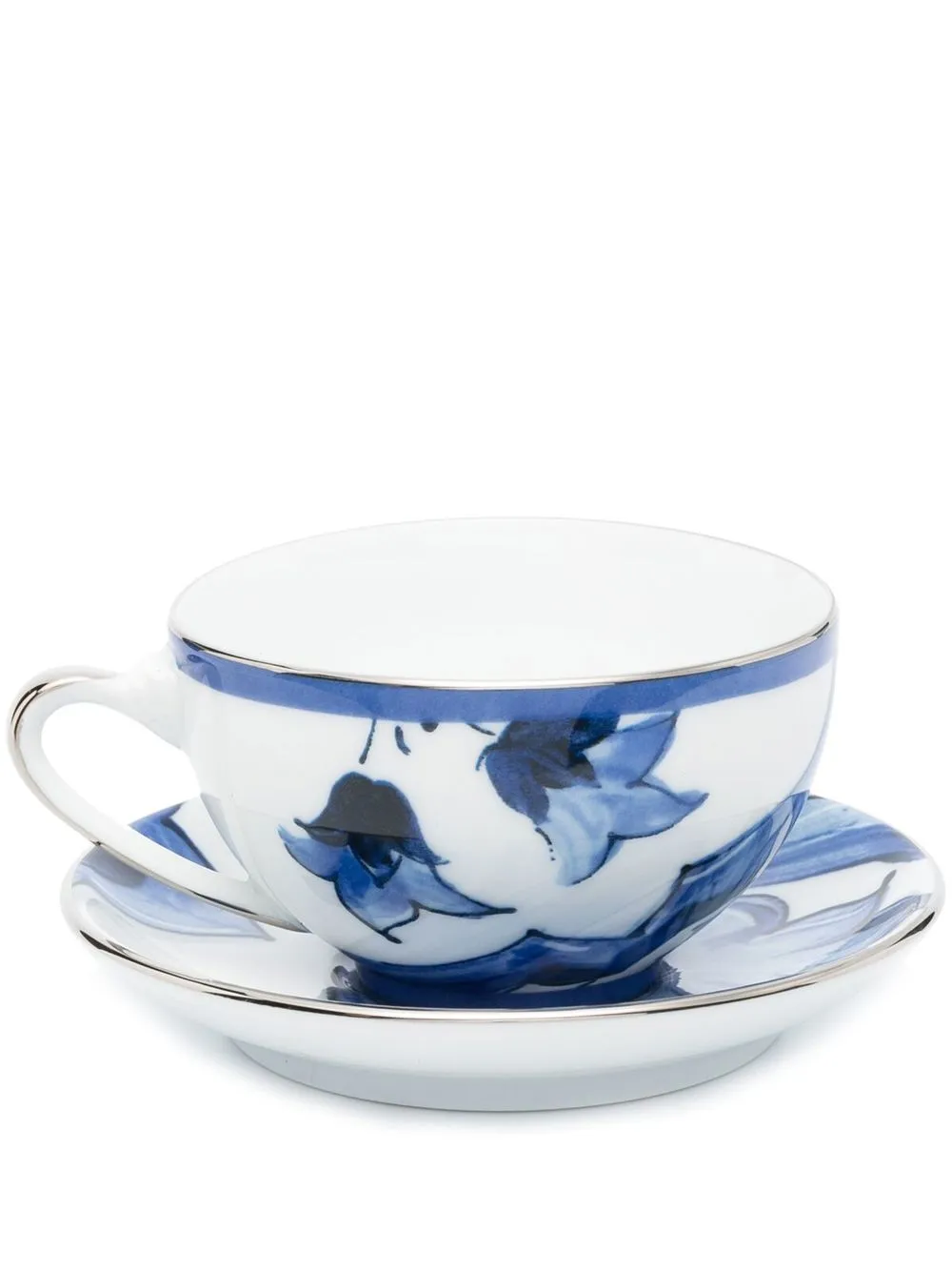 

Dolce & Gabbana Mediterraneo porcelain tea set - UB005 - FIORE BLU MEDITERRANEO