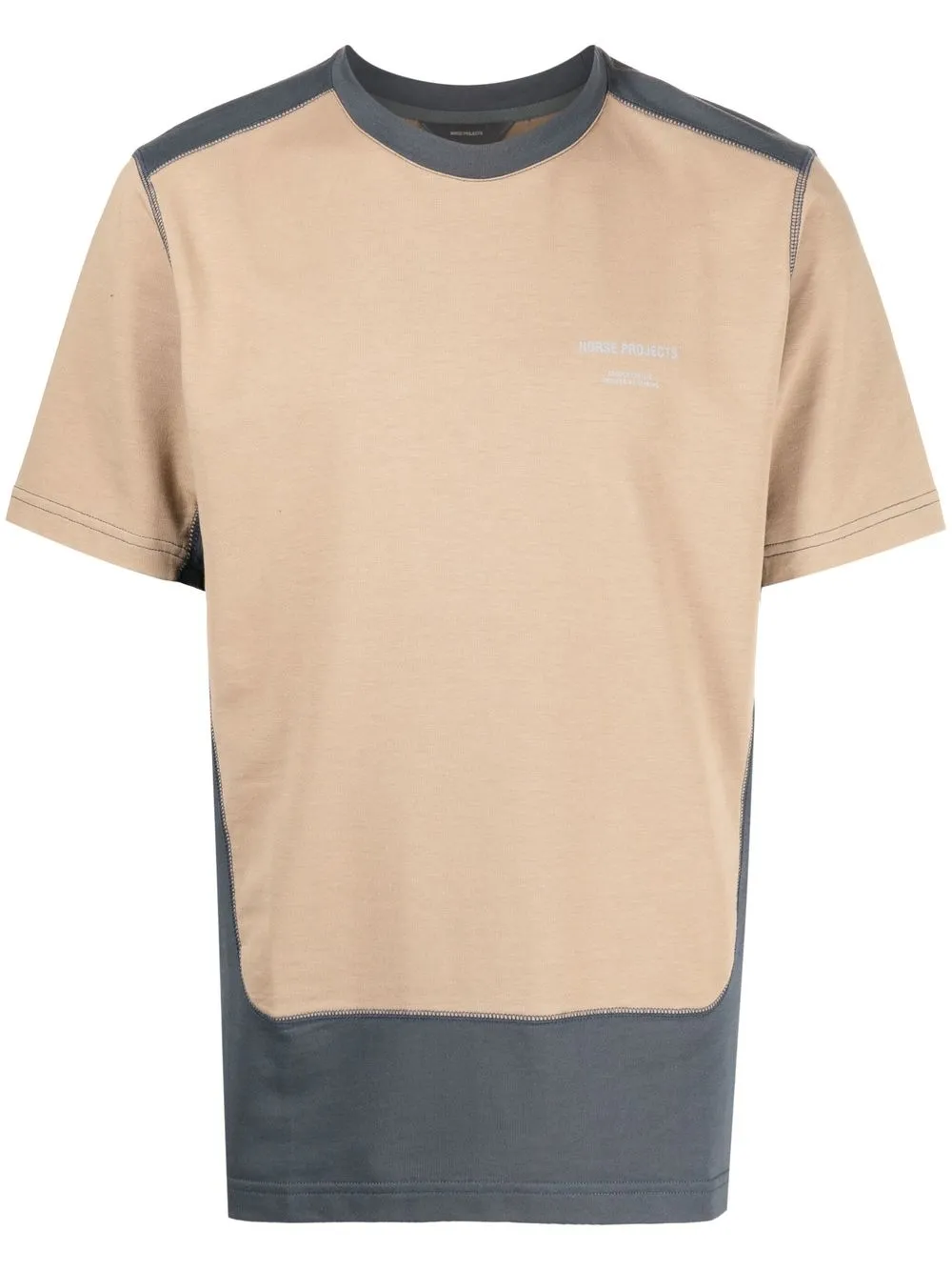 

Norse Projects playera Jesper Tech con paneles - Gris