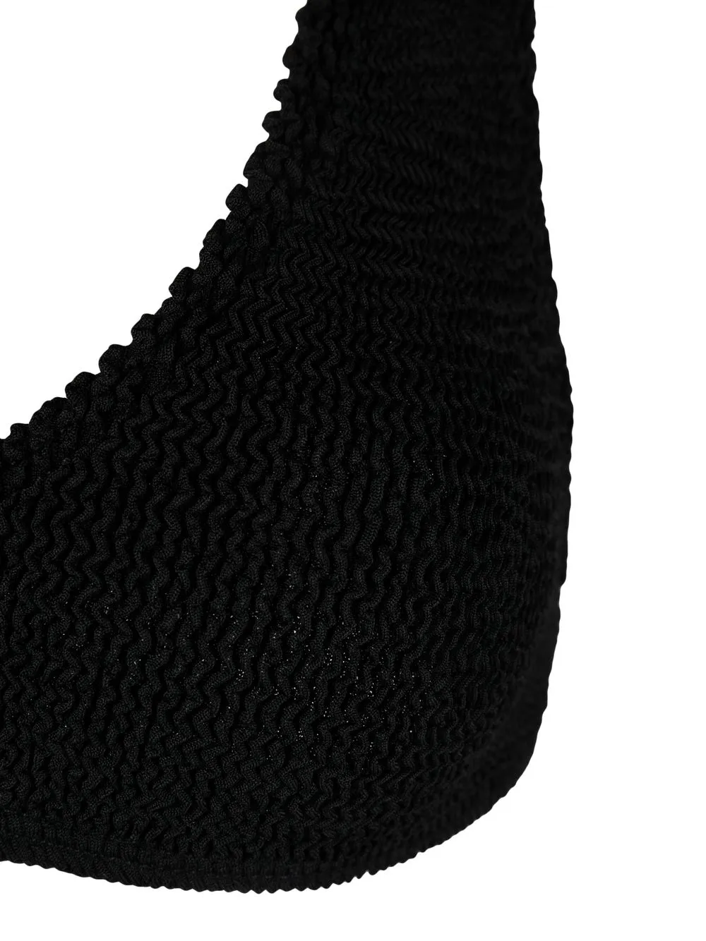  Bond-eye Scout Crinkled Bikini Top - Black 