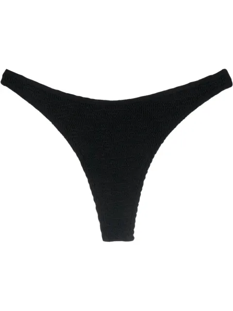 Bond-eye Bound seersucker bikini bottoms
