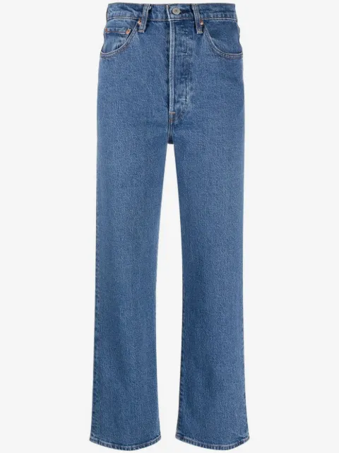 Levi's straight-leg jeans