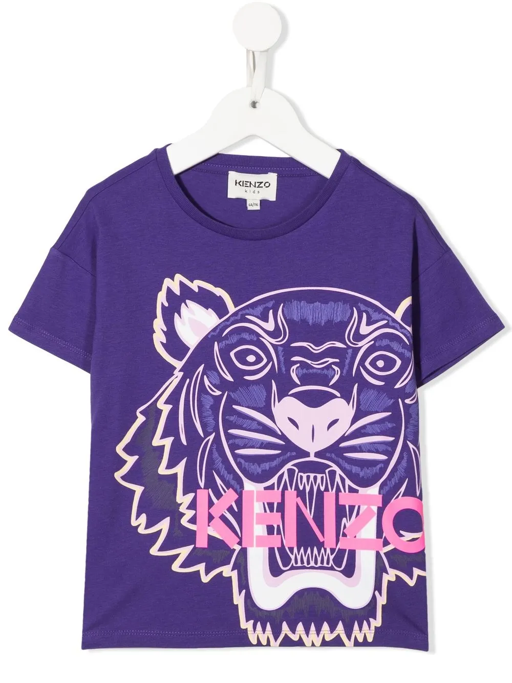 

Kenzo Kids playera con estampado de tigre - Azul