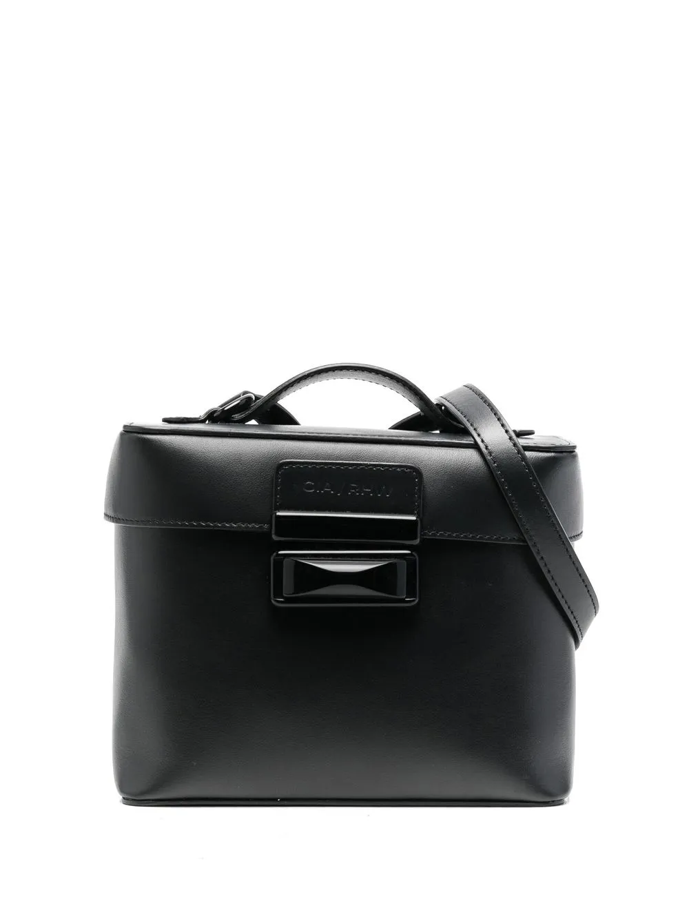 

GIABORGHINI bolsa crossbody con detalle de cierre - Negro