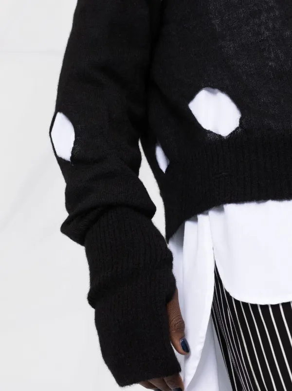 MM6 Maison Margiela ハイネック プルオーバー | ブラック