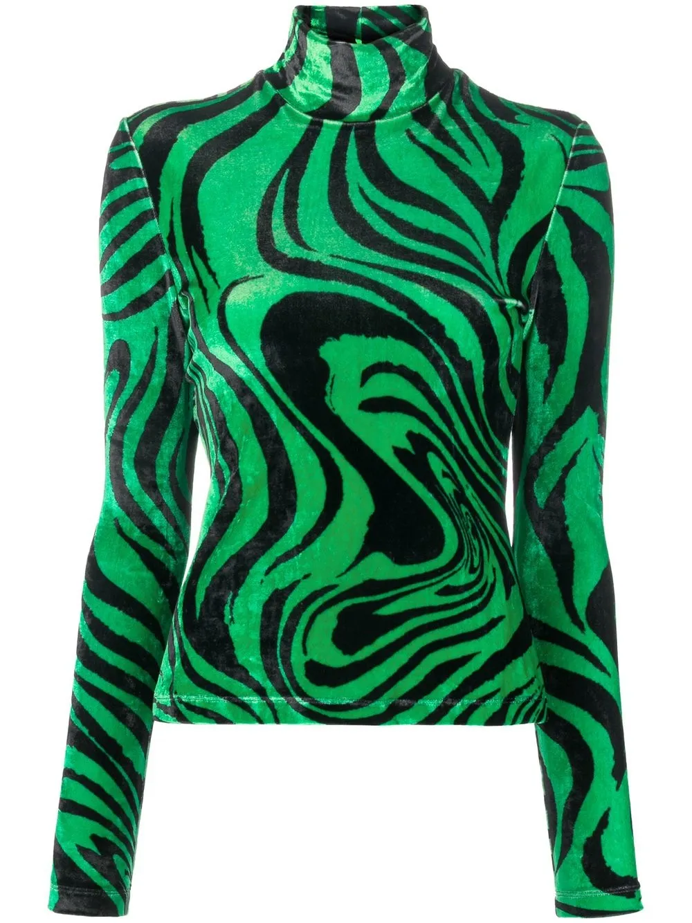 

Philosophy Di Lorenzo Serafini top con estampado abstracto - Verde