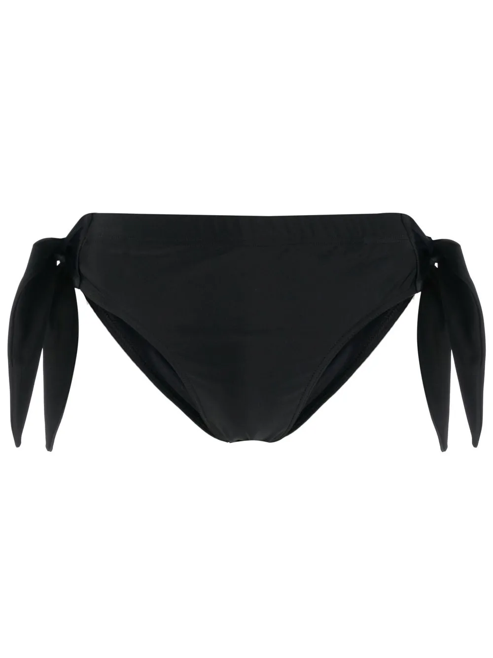 

Jean Paul Gaultier shorts de playa de tiro bajo - Negro