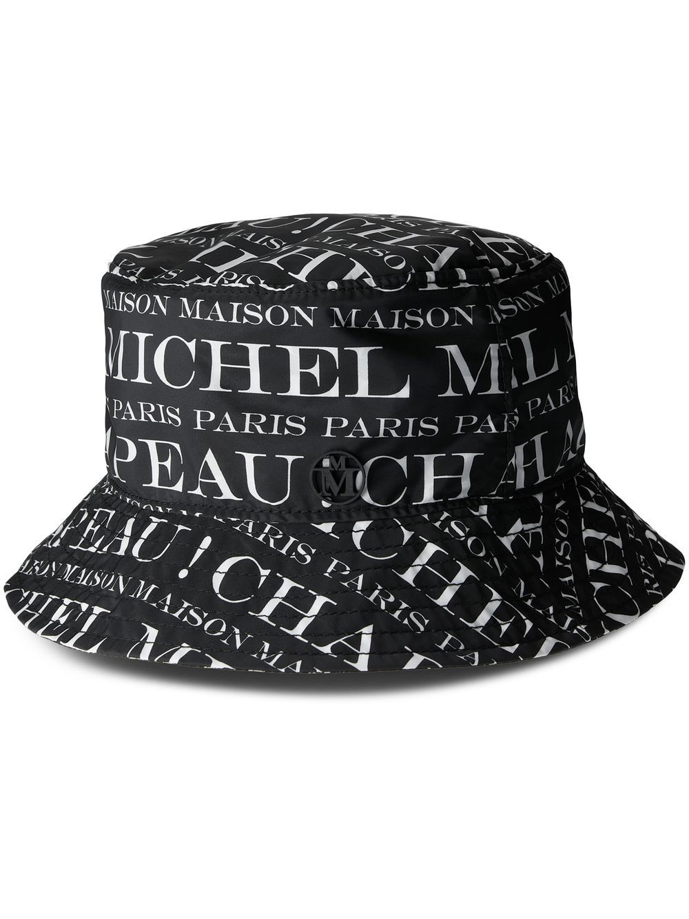 Image 1 of Maison Michel Jason logo-print bucket hat
