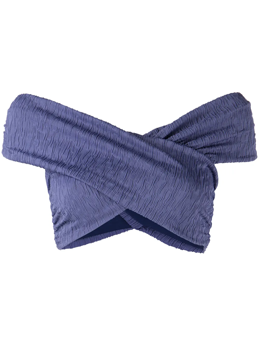 Image 1 of Mara Hoffman Lorina crossover-detail bikini top