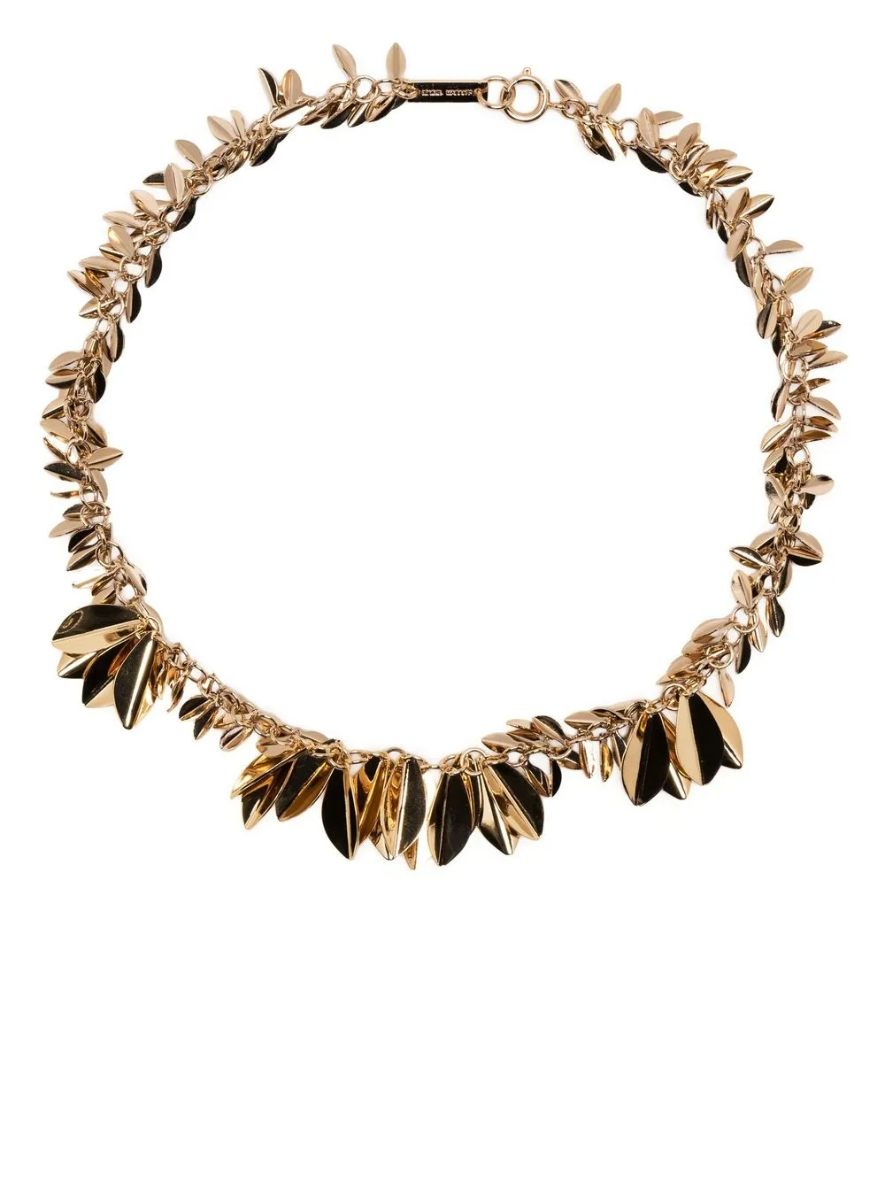 

Isabel Marant leaf-charm necklace - Gold