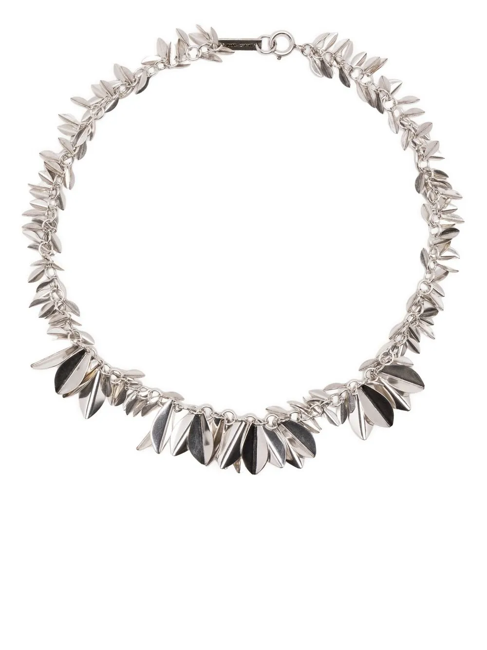 

Isabel Marant collar con dije de hoja - Plateado