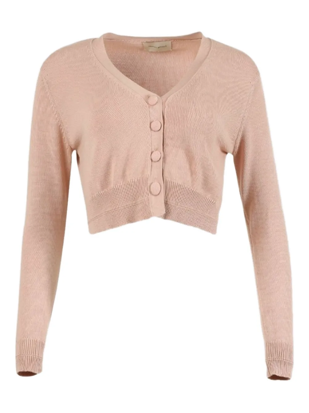 Alexandra Golovanoff Therese V-neck cardigan | Pink | Image 1