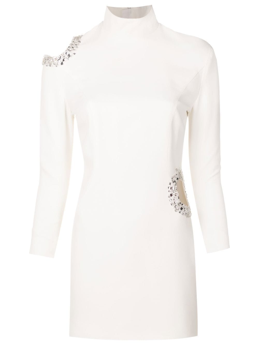 Andrea Bogosian gem-embellished cut-out Mini Dress - Farfetch