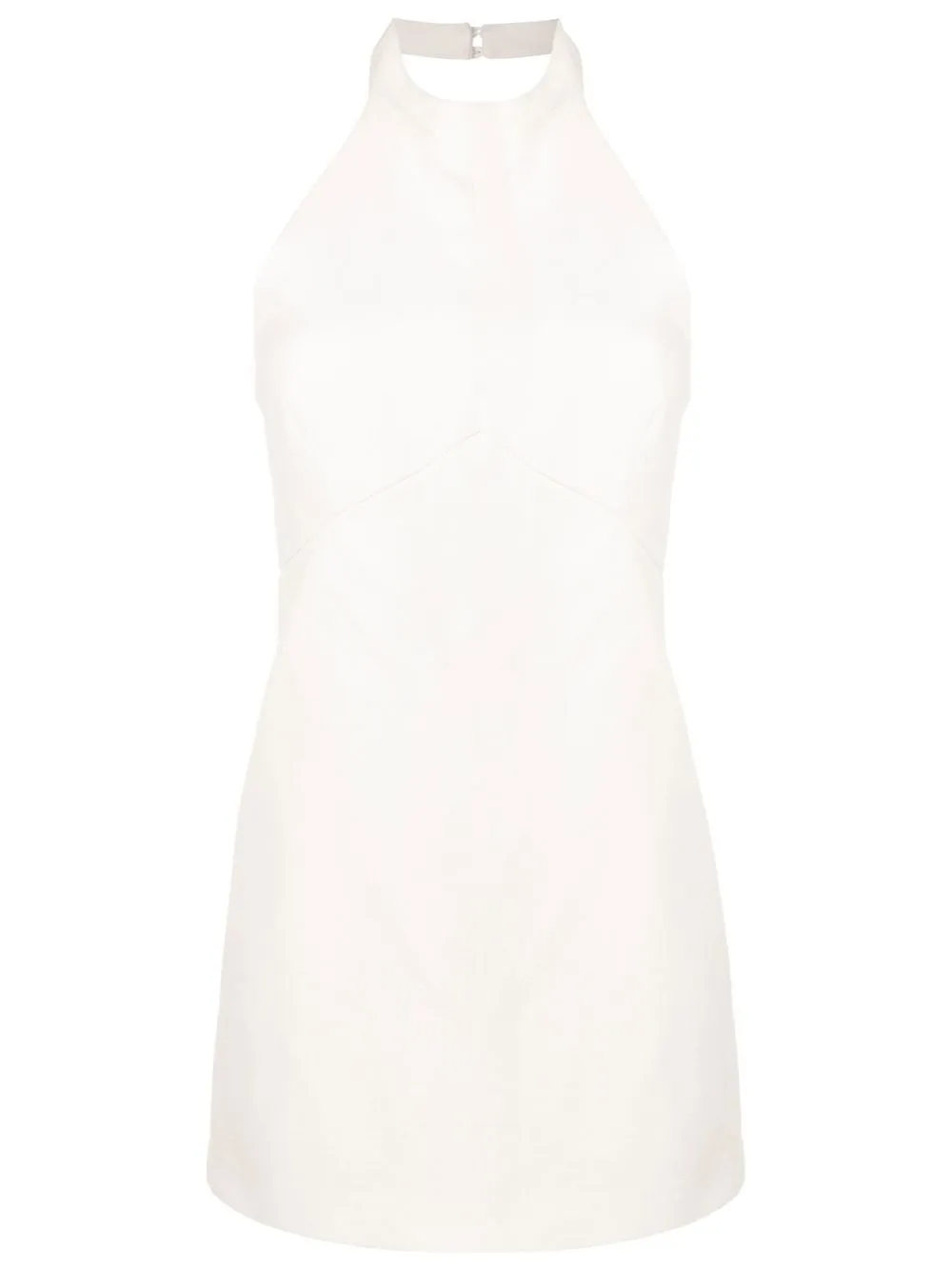 Andrea Bogosian Cici Halterneck Playsuit In White