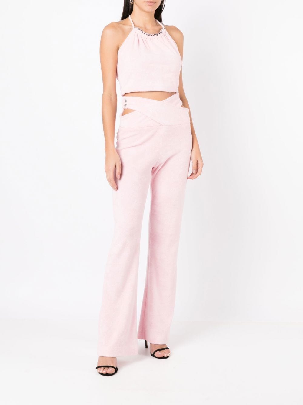 Andrea Bogosian Flared broek - Roze