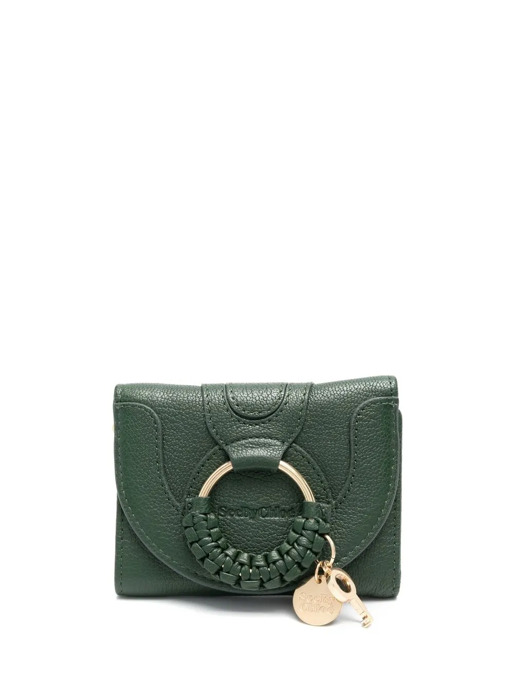 

See by Chloé Hana leather wallet - Green