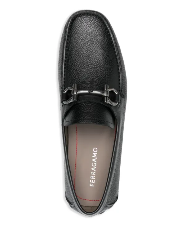 Ferragamo Parigi slip-on Leather Loafers | Black | FARFETCH
