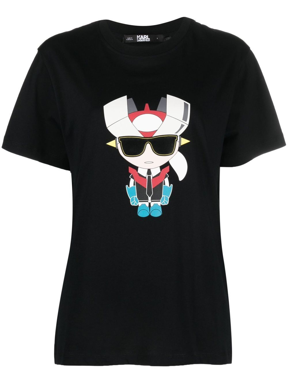 

Karl Lagerfeld playera Ikonik Karl - Negro