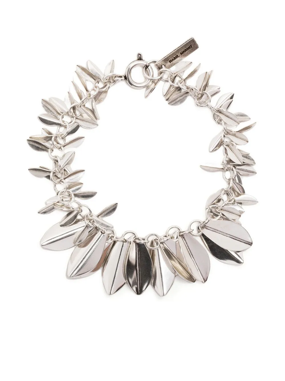 

Isabel Marant Shiny Leaves detail bracelet - Silver