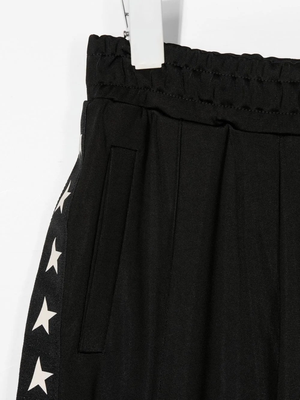  Golden Goose Kids Pantalones De Chándal Con Detalle De Estrella - Negro 
