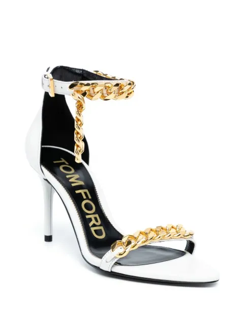 TOM FORD chain-embellished sandals W3080TLCL002 - 1