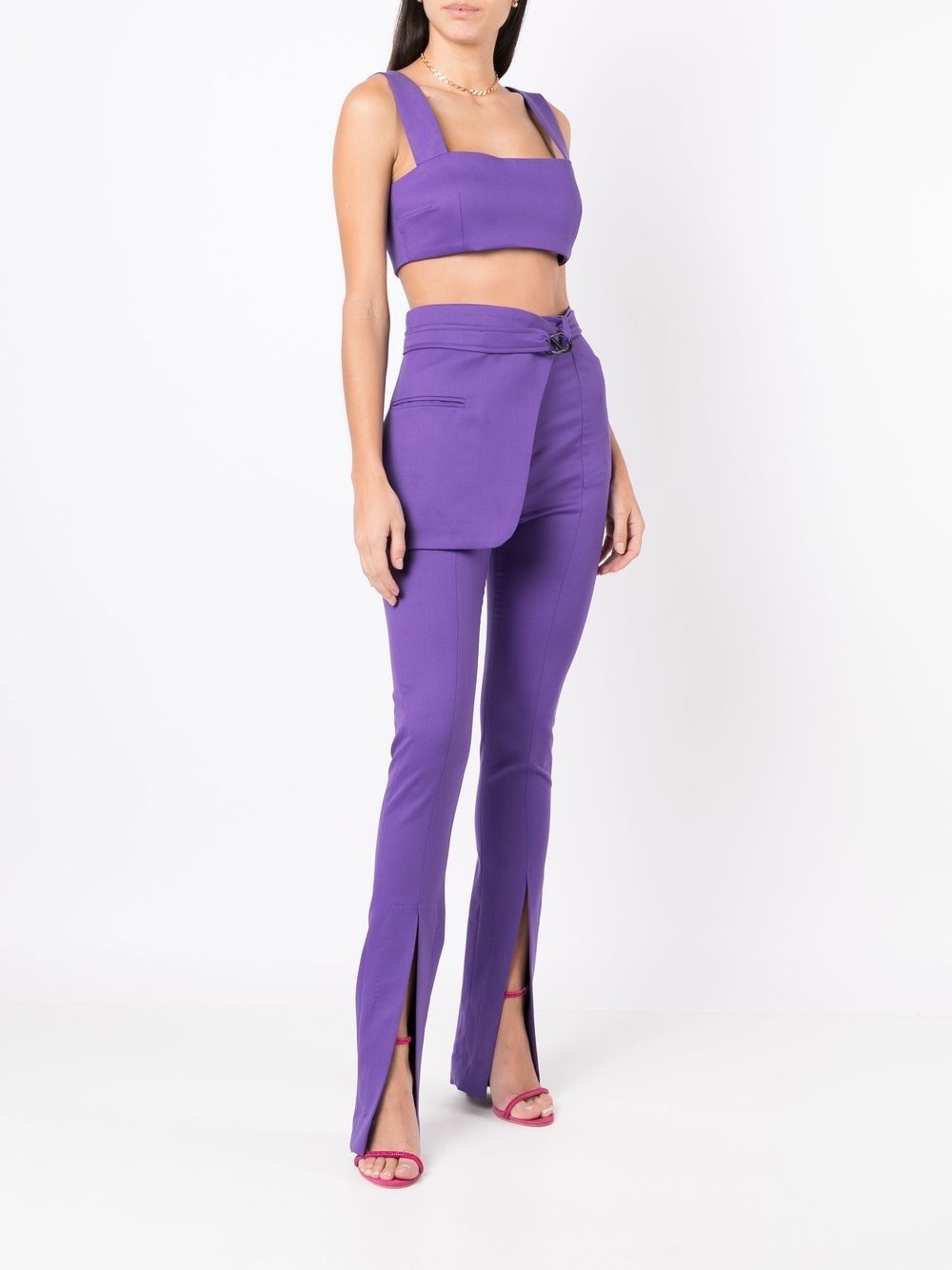 Andrea Bogosian Cropped top - Paars