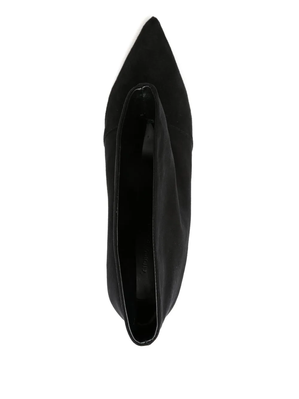 Shop Andrea Bogosian Pointed-toe Ankle Boots In Black