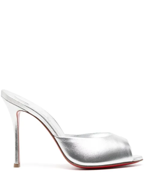 Christian Louboutin 100mm leather sandals