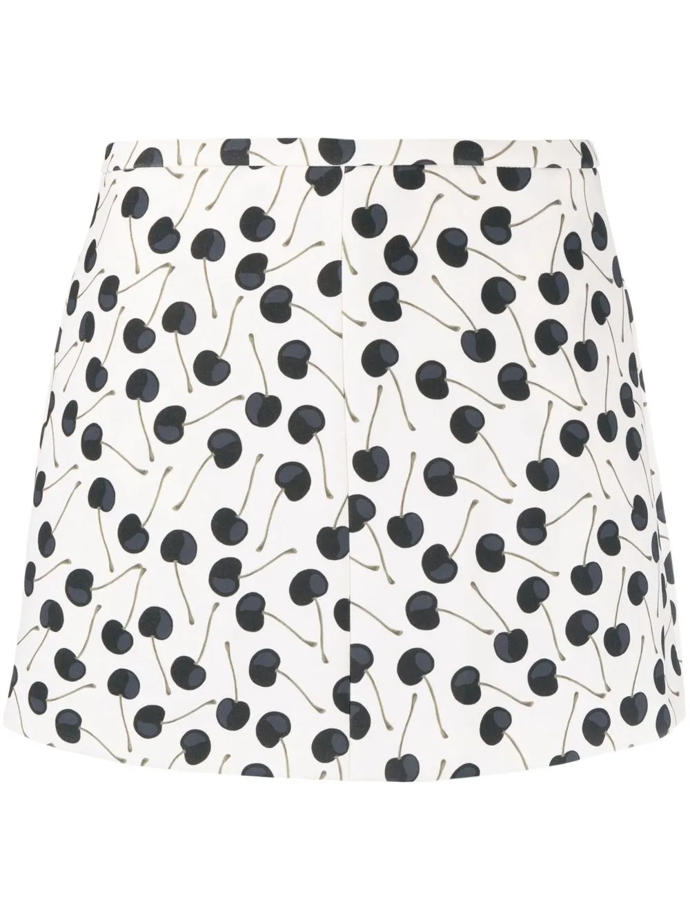 

RED Valentino skorts mini con cerezas estampadas - Neutro