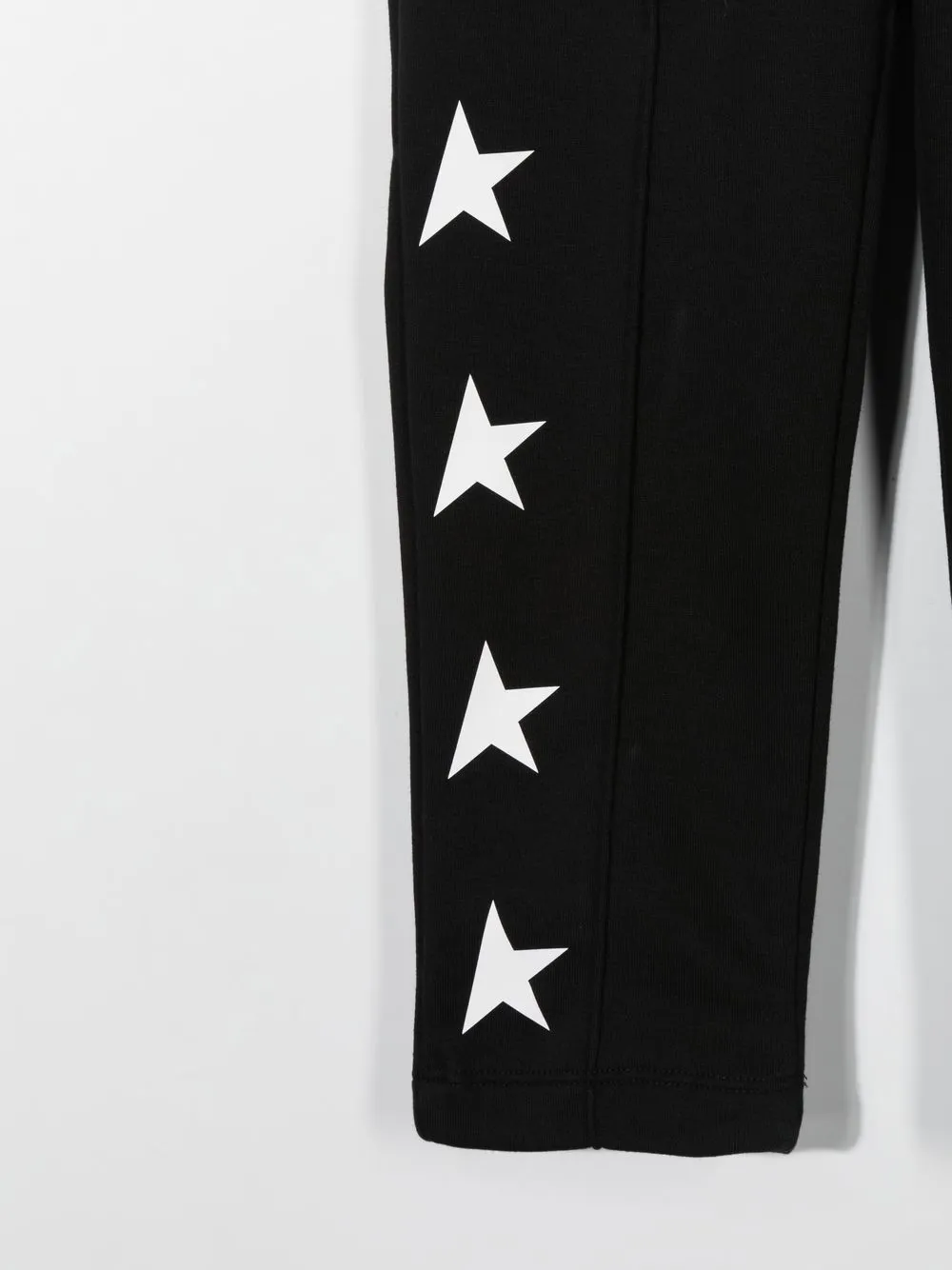  Golden Goose Kids Jogginghose Mit Logo   Schwarz 