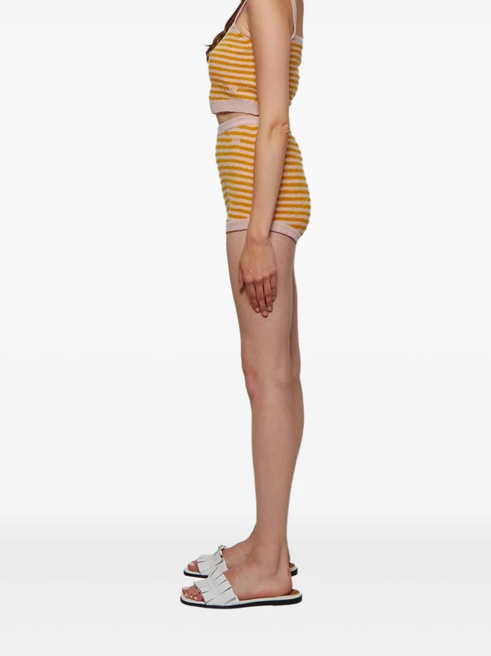 Alexandra Golovanoff striped shorts Roze