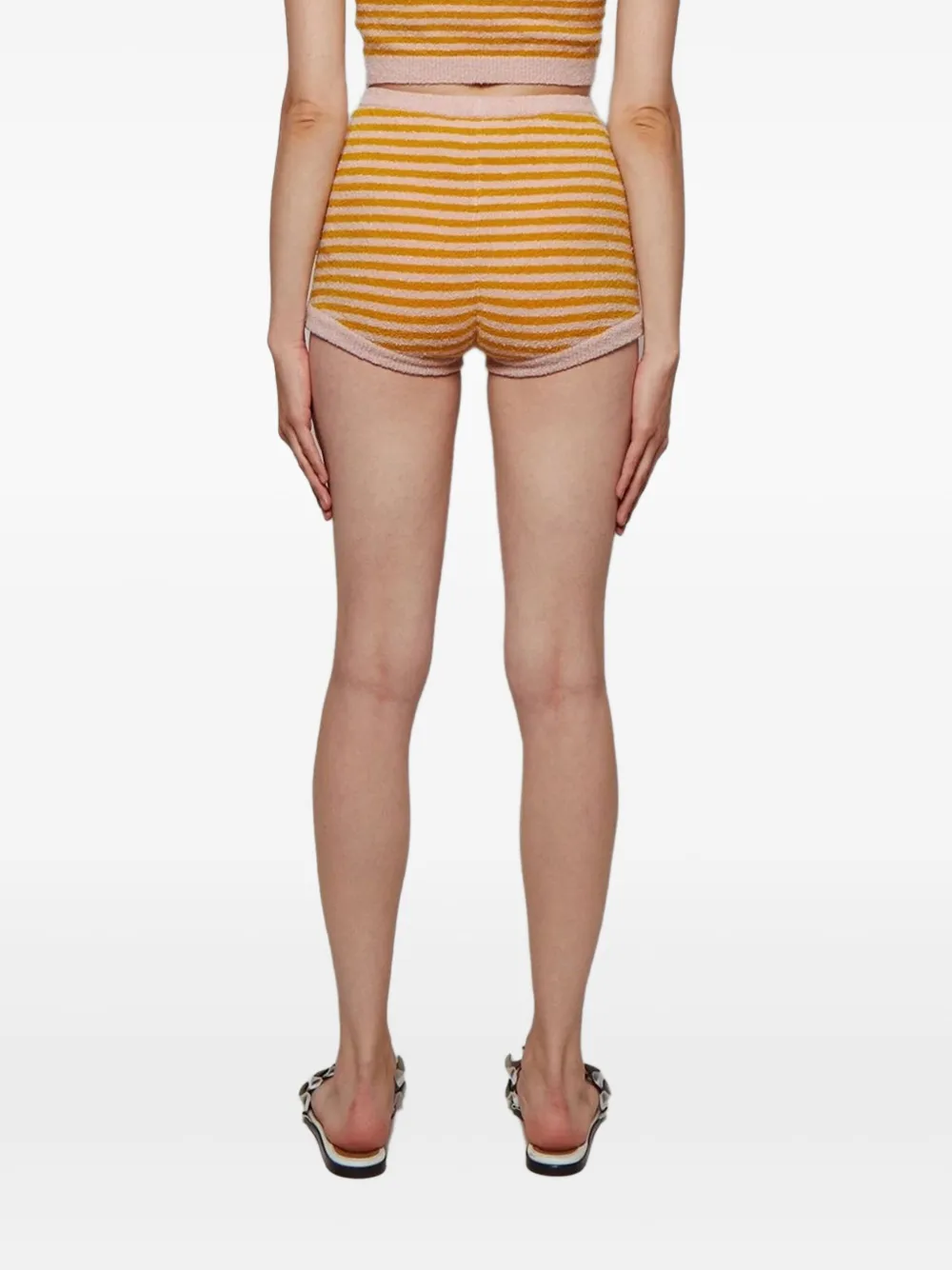 Alexandra Golovanoff striped shorts Roze