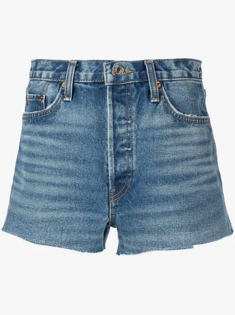 RE/DONE 70s high-rise denim shorts