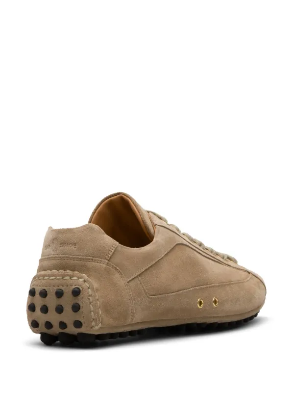 Car Shoe lace-up Suede Driving Shoes - Farfetch