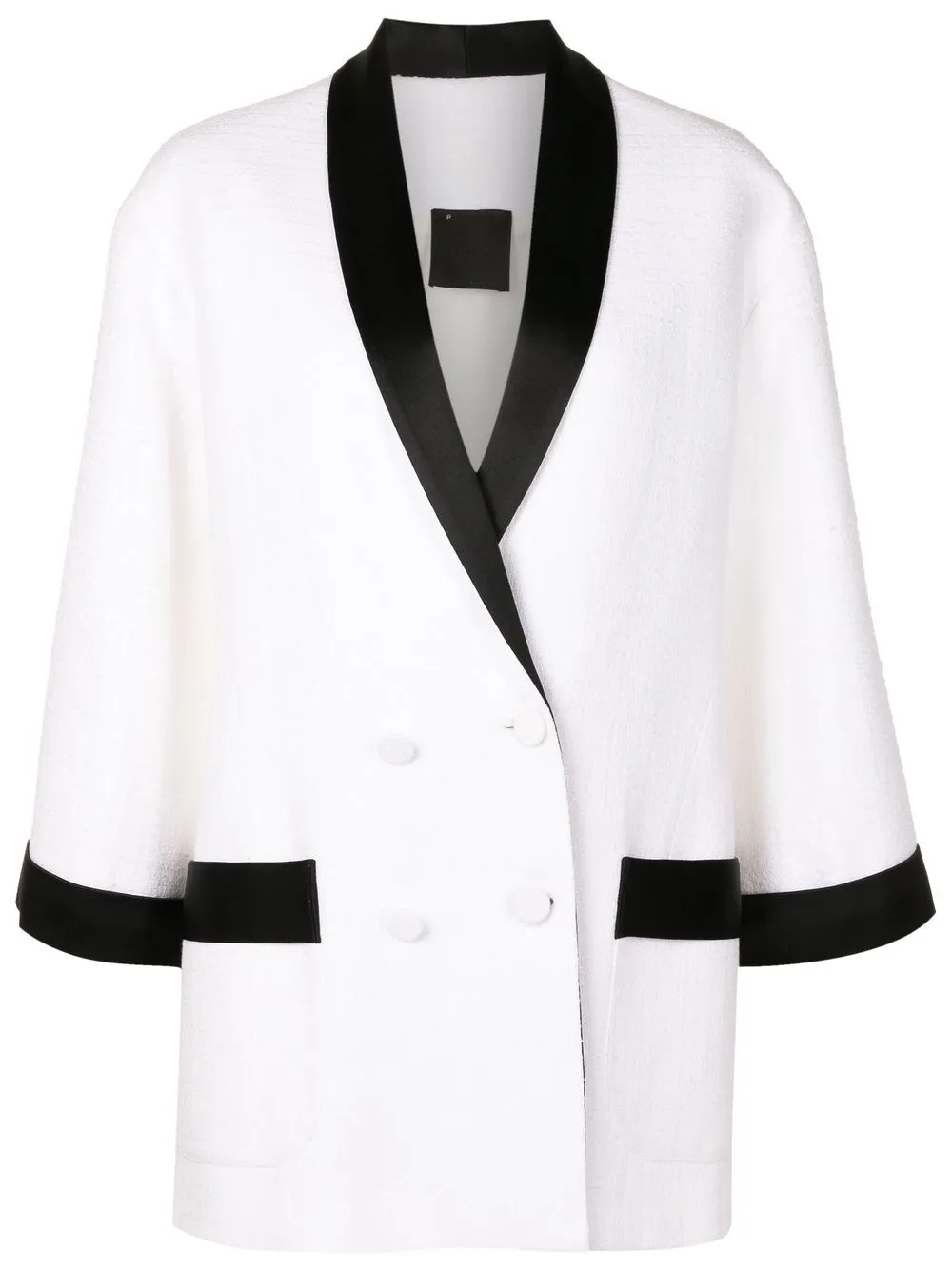 Andrea Bogosian Blazer com abotoamento duplo | Branco | Image 1