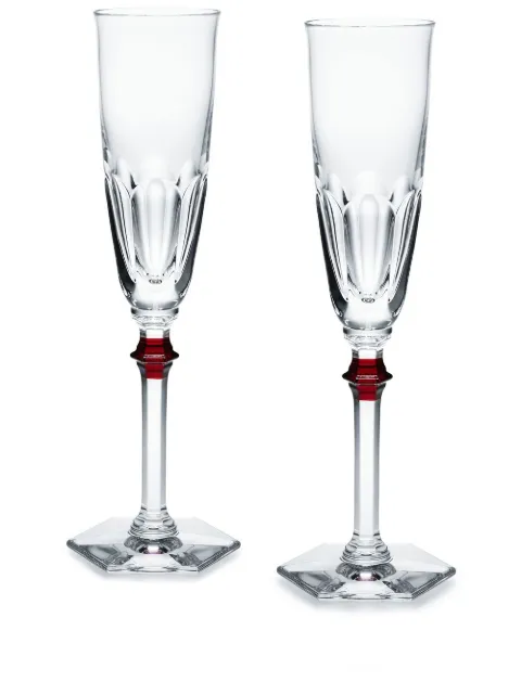 Baccarat Harcourt Eve champagne flutes (set of 2)