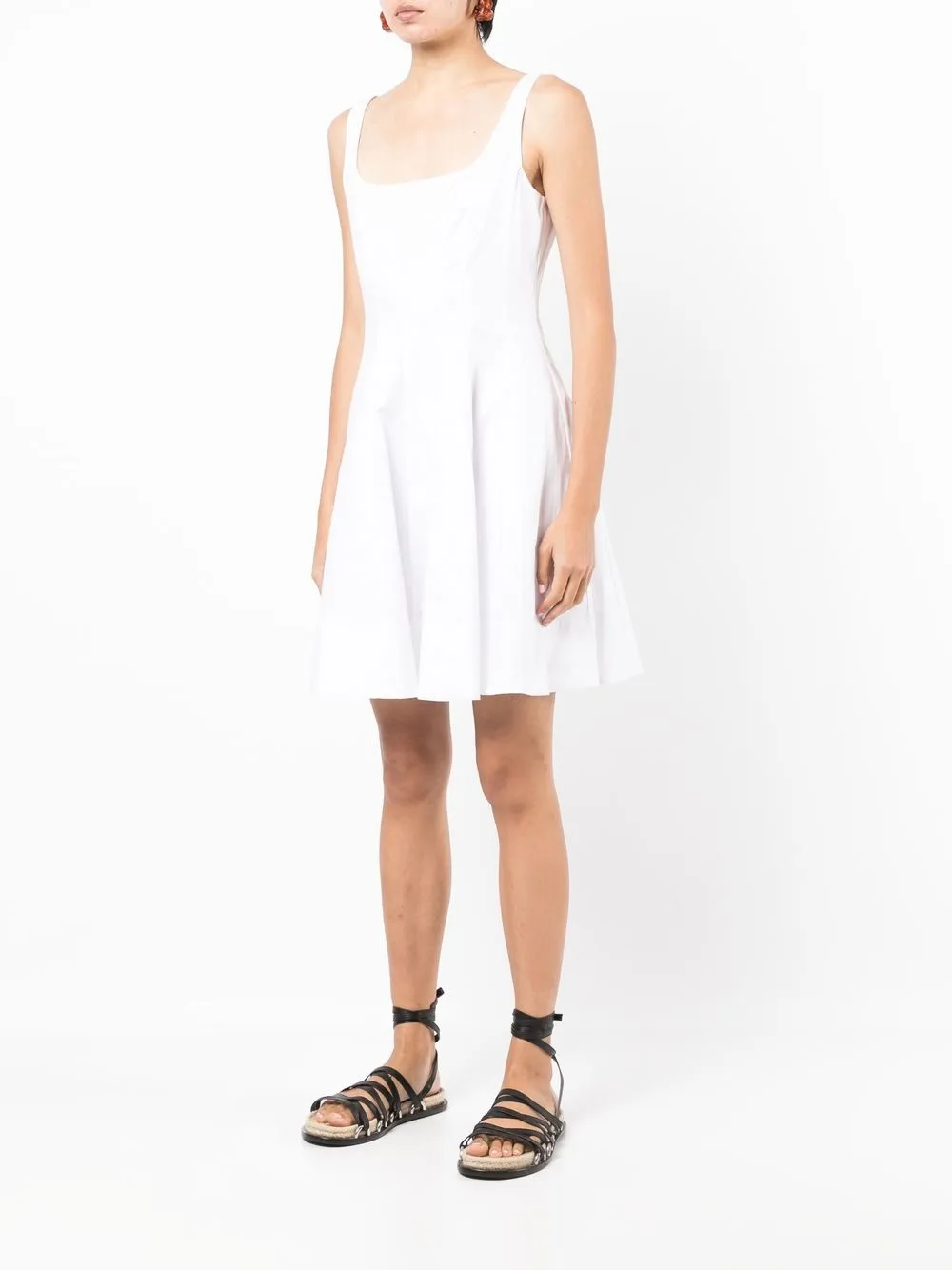 Wells Pleated Mini Dress