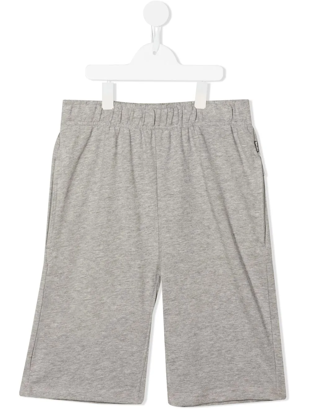 

Molo TEEN straight-leg jersey-knit shorts - Grey
