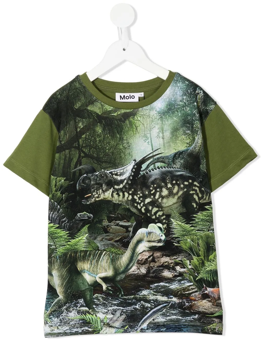 

Molo playera con dinosaurio estampado - Multicolor