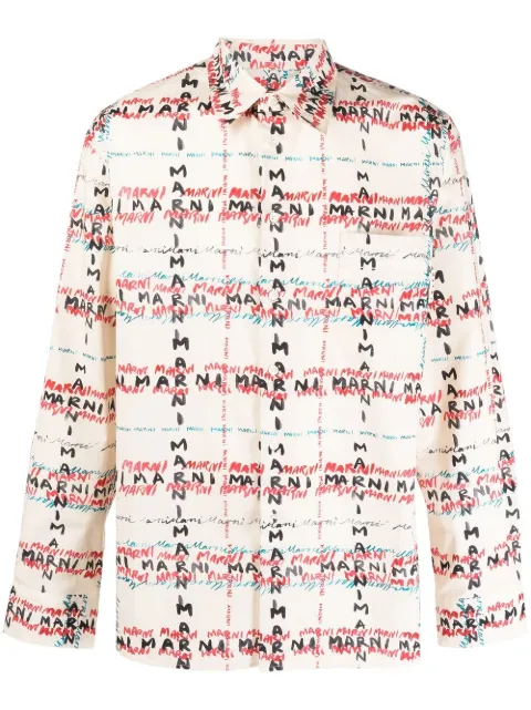 Marni ロゴ シャツ