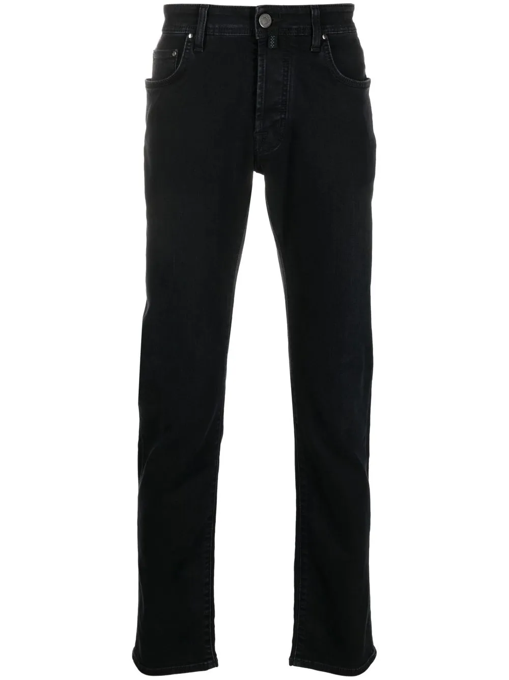 

Jacob Cohen jeans slim con parche del logo - Negro