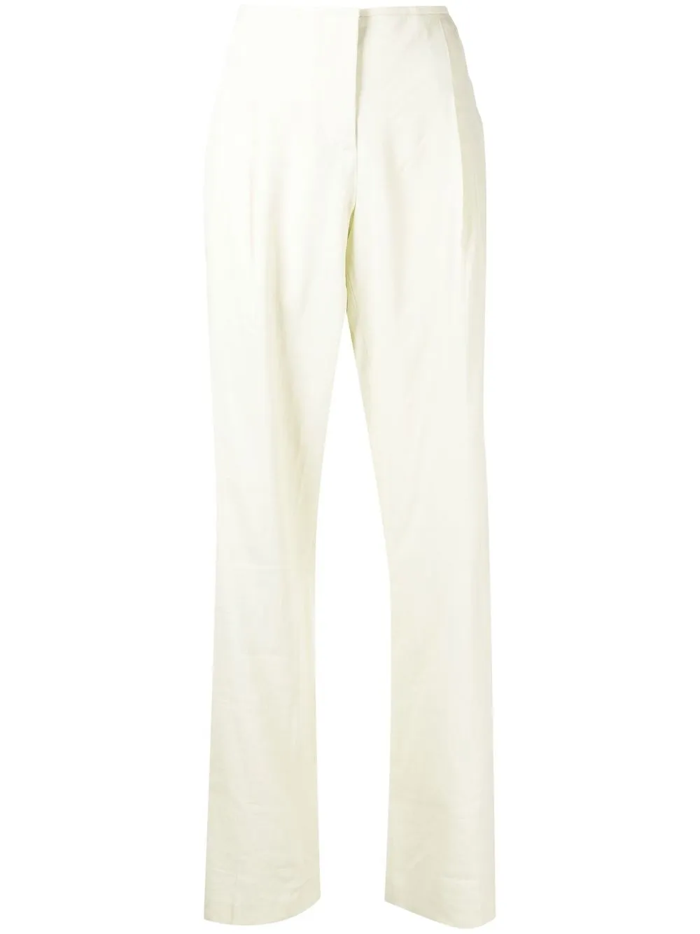 Christopher Esber low-rise Linen Trousers - Farfetch