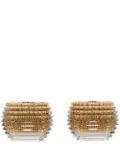 Baccarat Eye votives (set of 2) - White