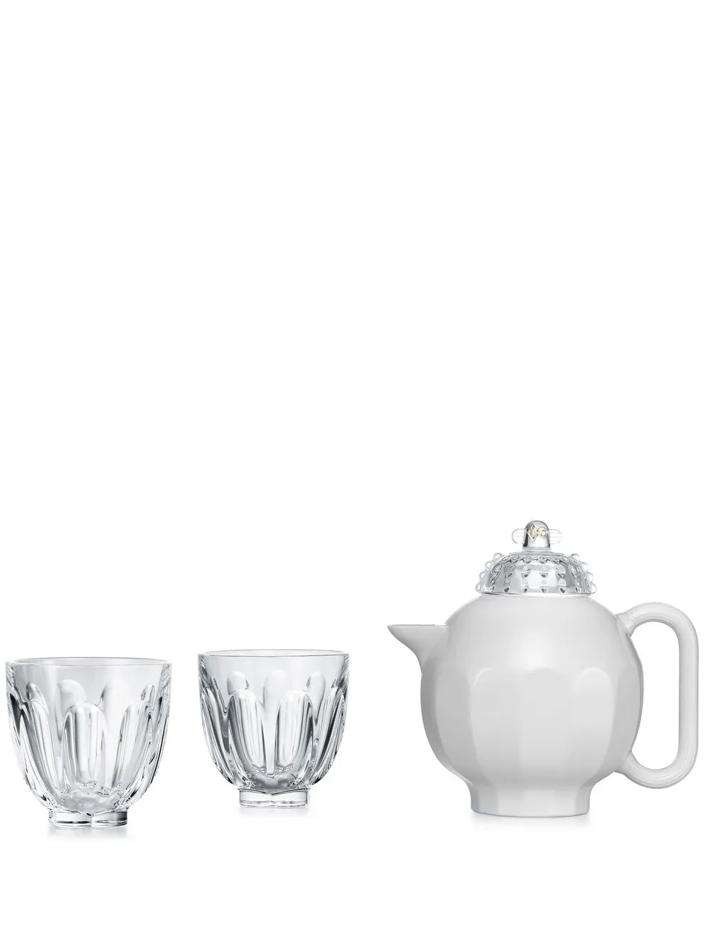 Baccarat Faunacrystopolis Harcourt tea set | White | Image 1