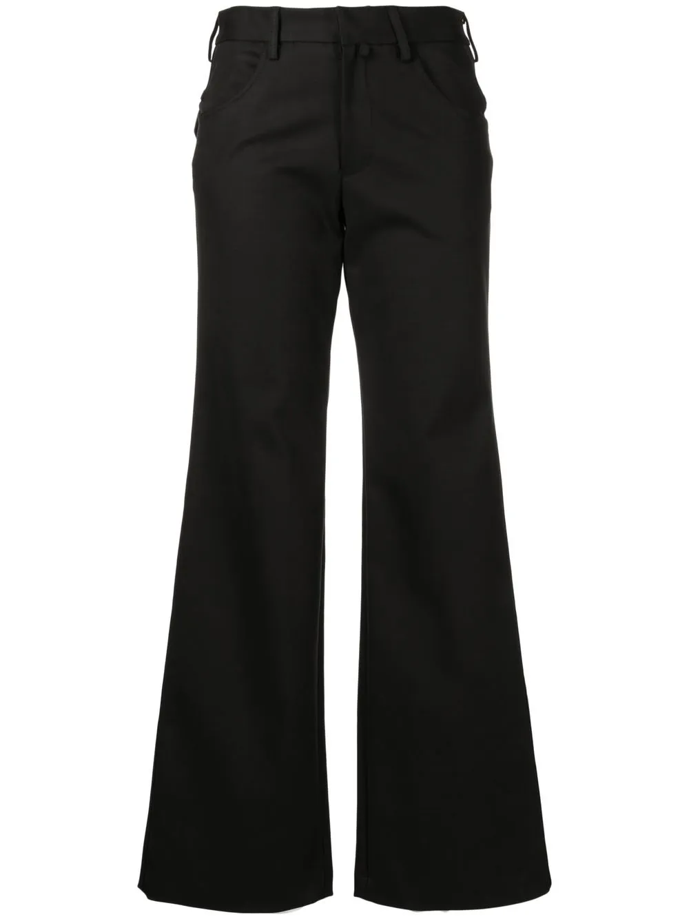 

Christopher Esber flared cover-up trousers - Black