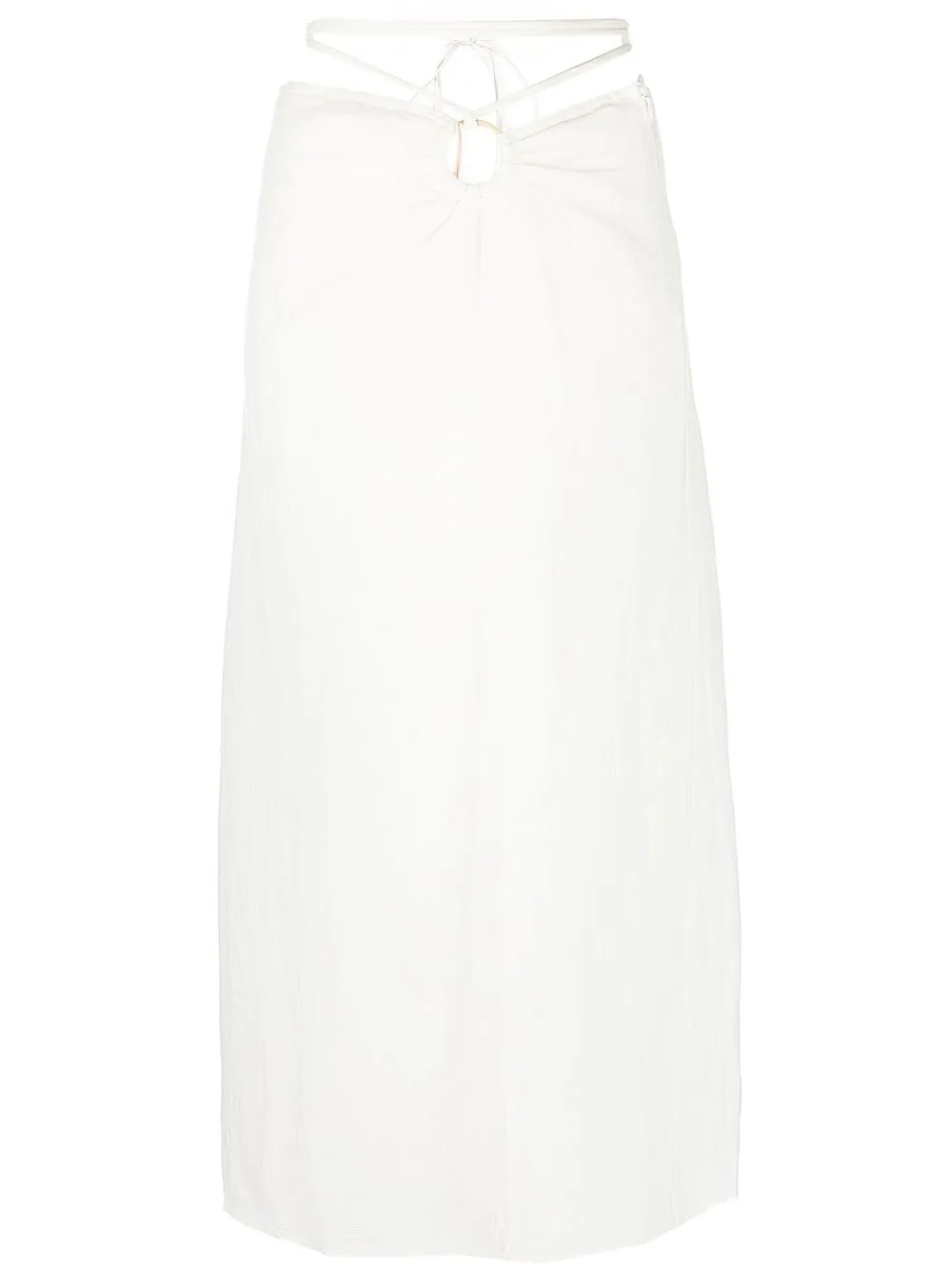 

Cult Gaia falda Nell midi - Blanco